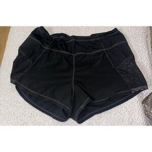 Athleta black running shorts